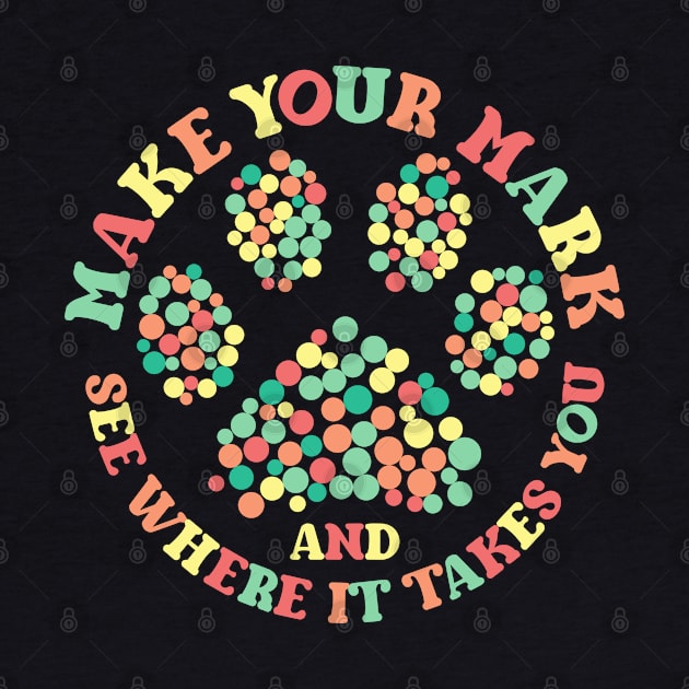 International Dot Day Paw by alcoshirts